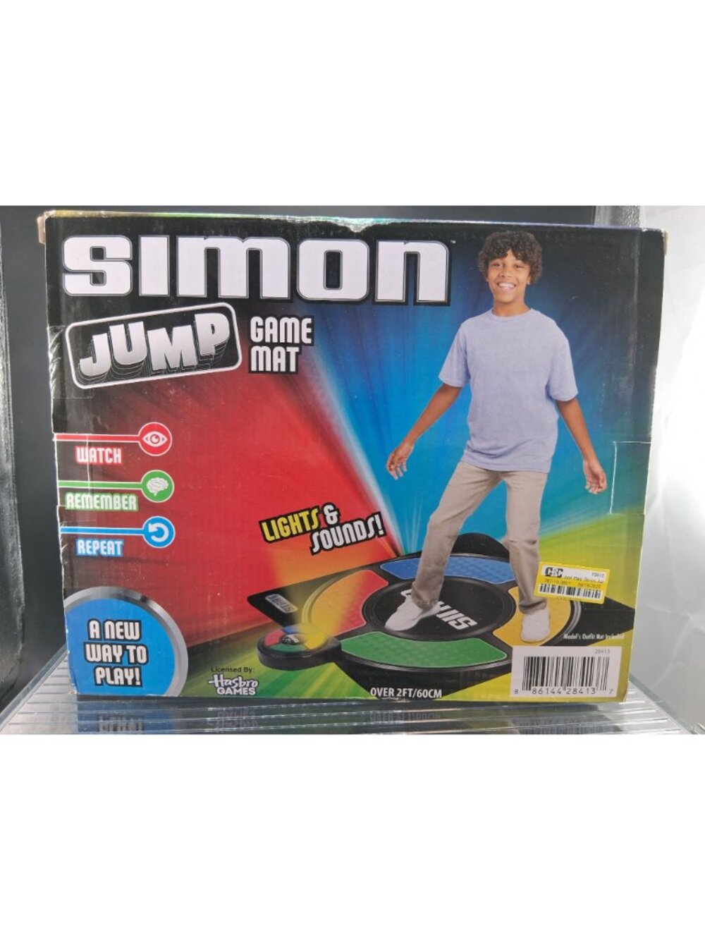 Simon Jump Game Mat Interactive Light & Sound Memory Activity - Picture 3 of 3